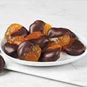 Chocolate Dipped Apricots