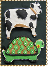 Cow cookies