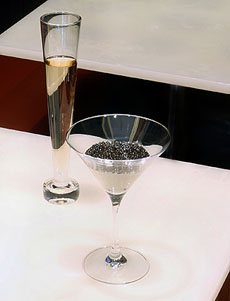 Caviar and Champagne
