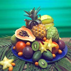 Exotic Fruit Basket