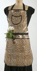 leopard apron