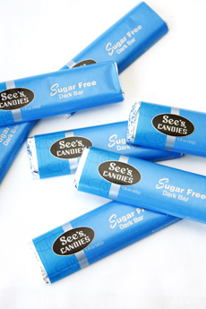 See's Sugar Free Chocolate Bars