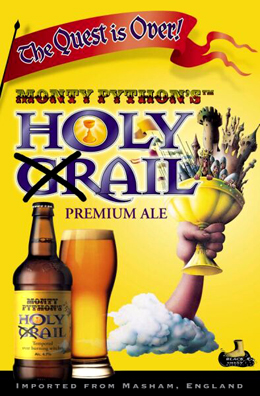 Holy Grail Ale Poster