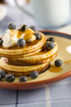 Pancakes With Blueberries