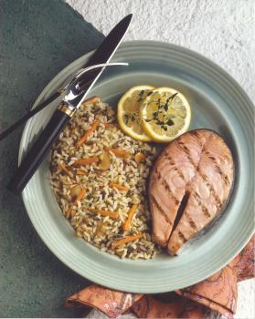 Salmon And Brown Rice