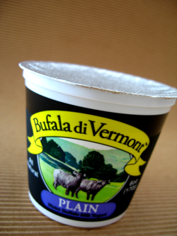 Bufala Di Vermont Plain Yogurt