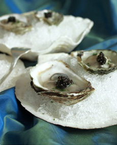 Oysters and Caviar