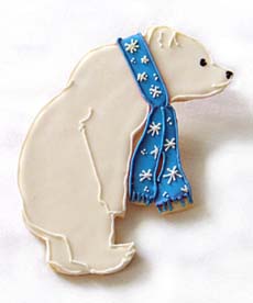 Polar Bear Cookie