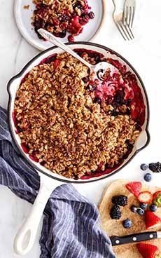 Mixed Berry Crisp