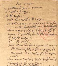 Thomas Jefferson ice cream recipe