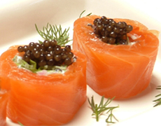 Smoked Salmon Rolls
