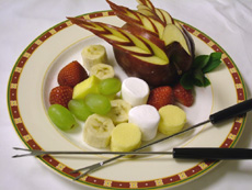 Chocolate fondue