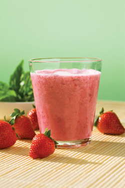 strawberry summertime smoothie