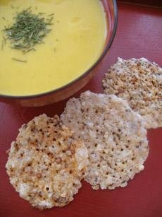 Kitchen Table Bakers - Crisps With Soup