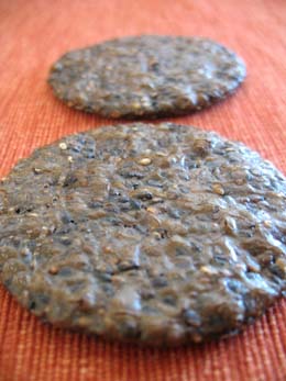 Black Sesame Cracker