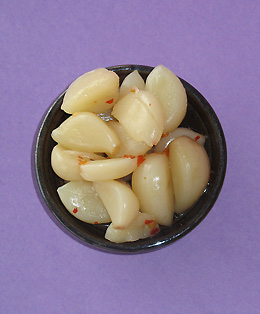 McSweet Pickled Garlic