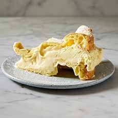 Slice Of Karpatka Cake