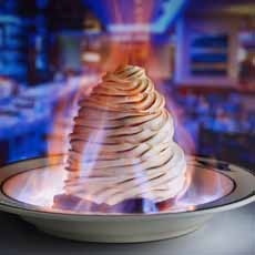 Flaming Baked Alaska