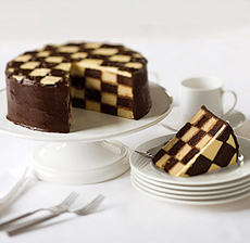 Checkerboard Cake