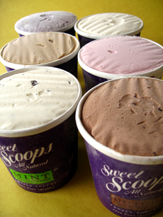 Sweet Scoops Yogurt