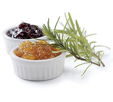 Rosemary And Fruit Preserves