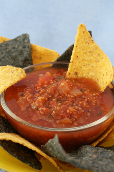 Salsa With Chia Seeds