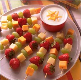 fruit kabobs