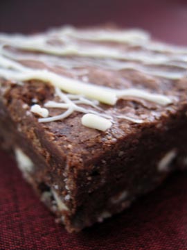 White Chocolate Chunk Brownie