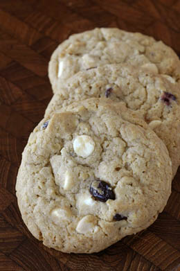 White Chocolate Cranberry Cookies