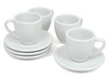 Espresso Cups and Saucers