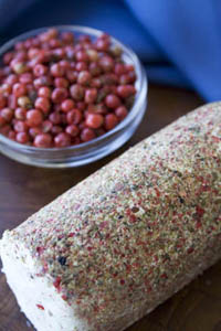 Peppercorn Chevre Log