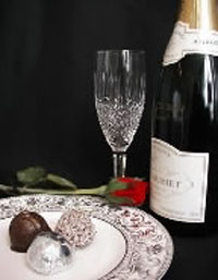 wine and chocolate