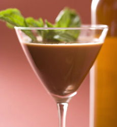Chocolate Basil Martini