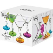 Color Martini Glasses