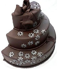 Fondant Wedding Cake