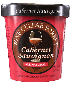 Wine Cellar Sorbet - Cabernet Sauvignon