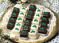 shamrock petit fours