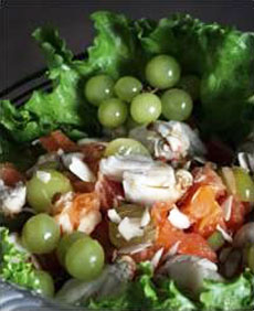 Crab & Fruit Salad