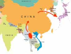 Origin Of Sushi Map Origin Of Sushi Map