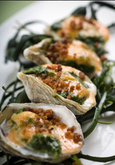 Oysters Rockefeller