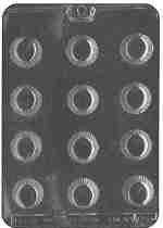 Medium Peanut Butter Cup Candy Molds