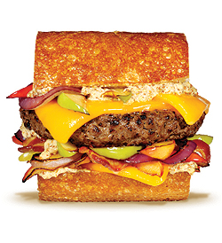 Johnny Appleseed Cheeseburger