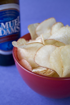 Cassava Chips and Beer