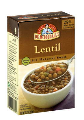 Dr McDougall Lentil Soup