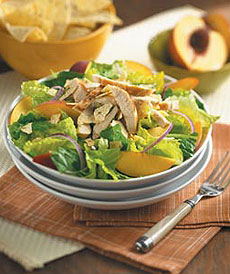 Chipotle Peach Salad