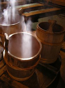 Japanese Sake Brewing Buckets