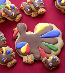 Turkey Cookies