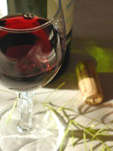 red wine