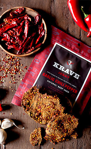 Garlic Chili Pepper Krave Jerky