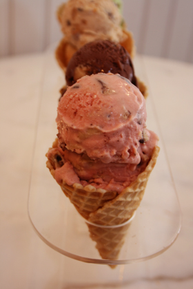 Banana Strawberry Ice Cream